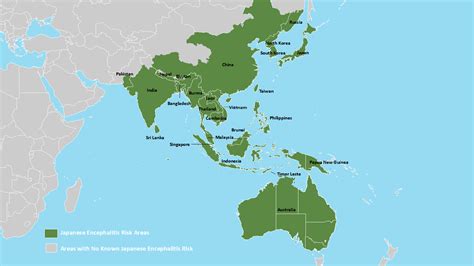 japanese encephalitis endemic areas china